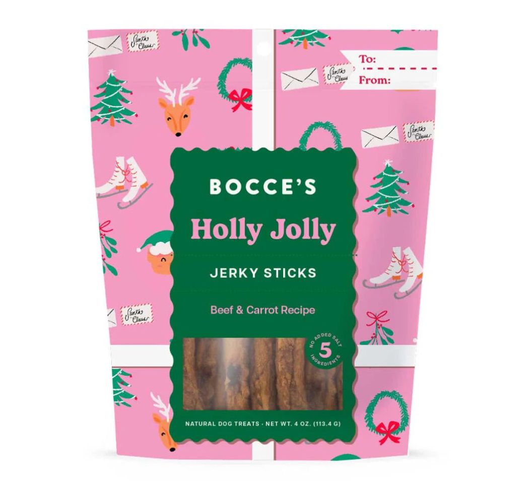 Holly Jolly Jerky Sticks - BOCCE'S Holly Jolly Jerky Sticks - BOCCE'S