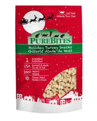 Holiday Turkey Snacks Cat Treats - PureBites Holiday Turkey Snacks Cat Treats - PureBites