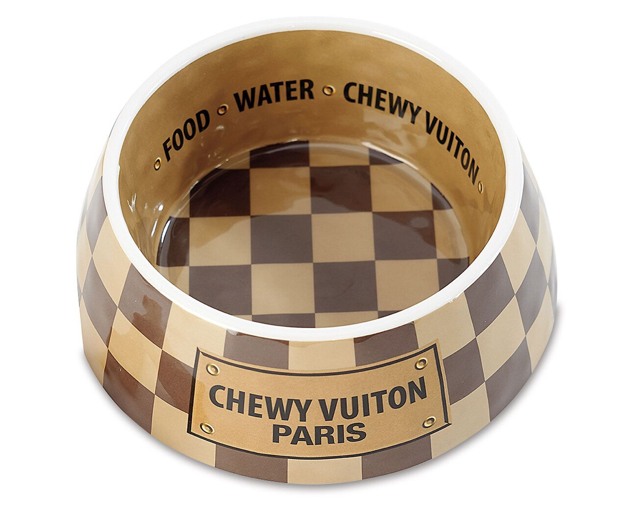Chewy Vuitton Bowl - HDD Chewy Vuitton Bowl - HDD