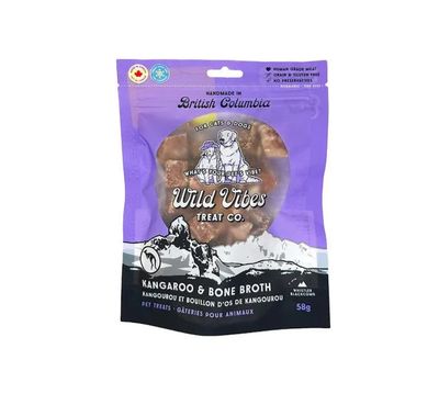 Kangaroo & Bone Broth Treats - Wild Vibes Kangaroo & Bone Broth Treats - Wild Vibes