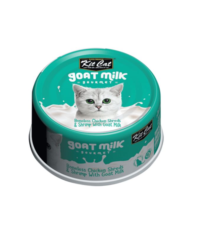 Chicken and Shrimp w/ Goat's Milk - KitCat Chicken and Shrimp w/ Goat's Milk - KitCat