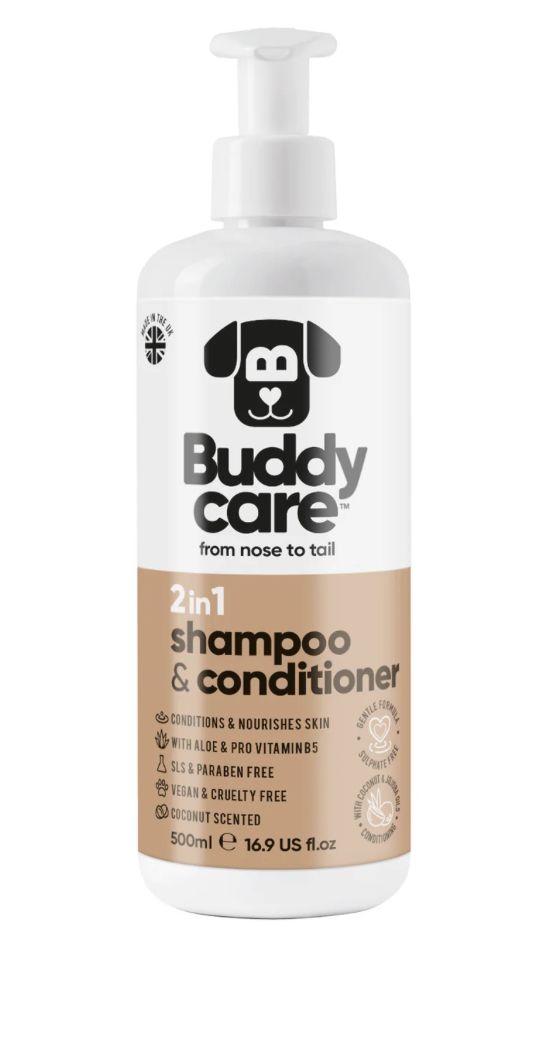 2in1 Coconut Shampoo/Conditioner - BuddyCare 2in1 Coconut Shampoo/Conditioner - BuddyCare