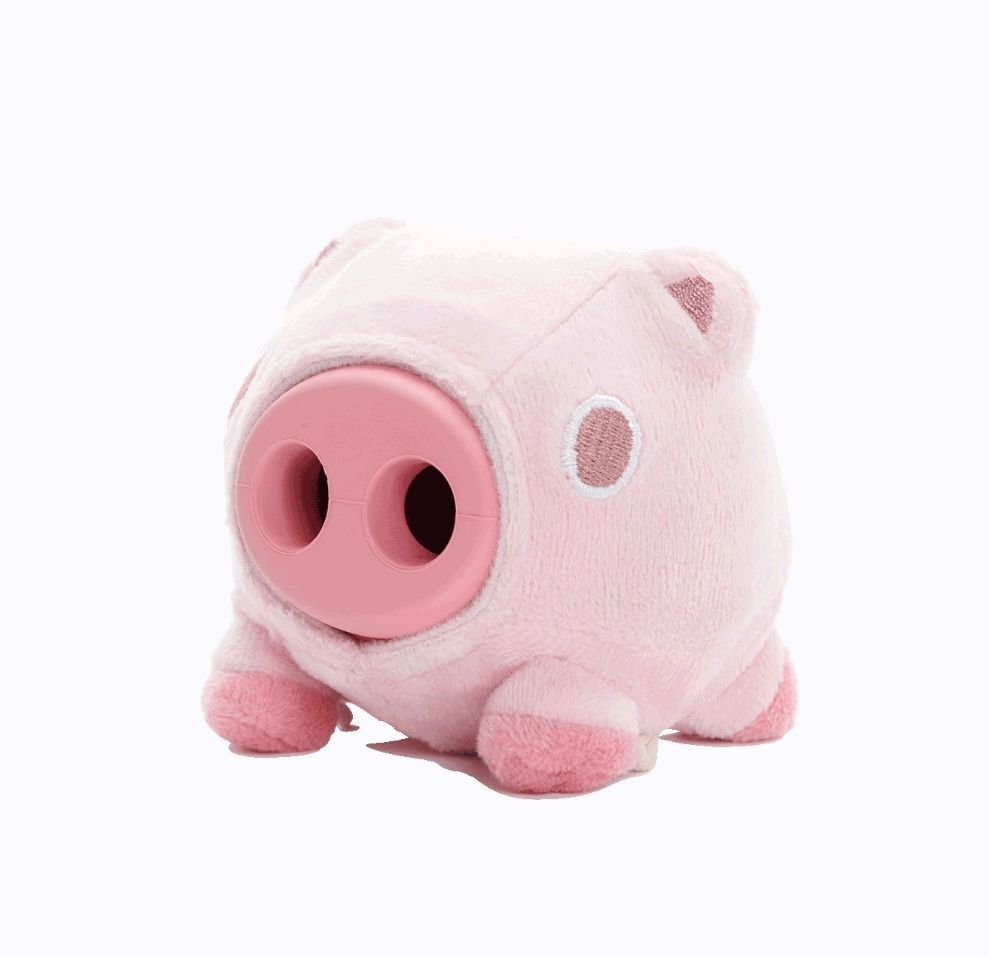 Pig Treat Dispenser Super Chewer Toy - B