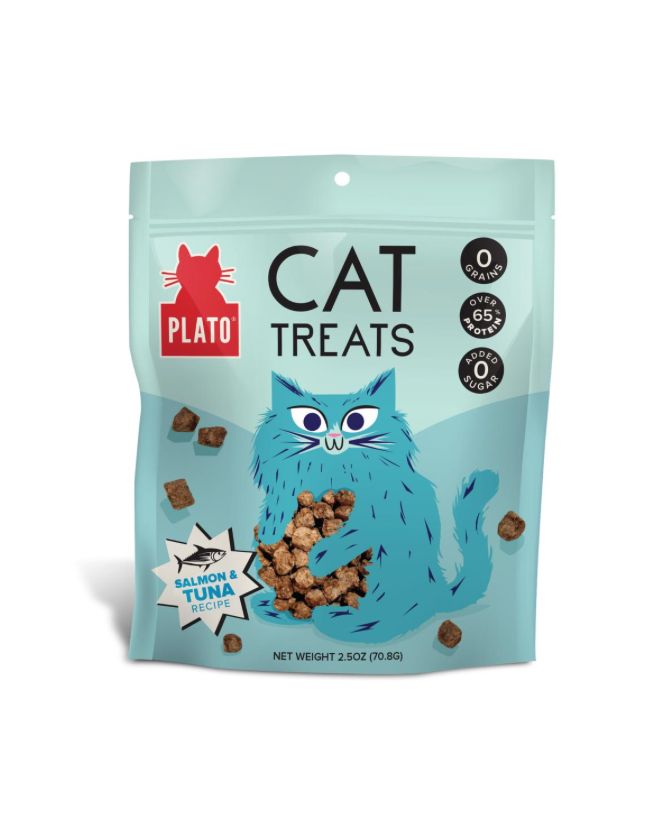 Tuna & Salmon Cat Treats - Plato Tuna & Salmon Cat Treats - Plato