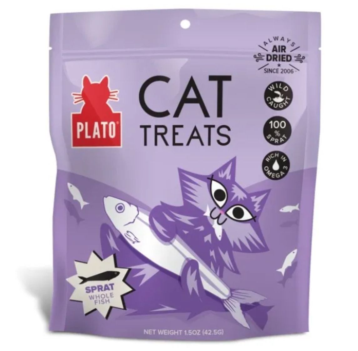 Baltic Sprat Cat Treats - Plato Baltic Sprat Cat Treats - Plato