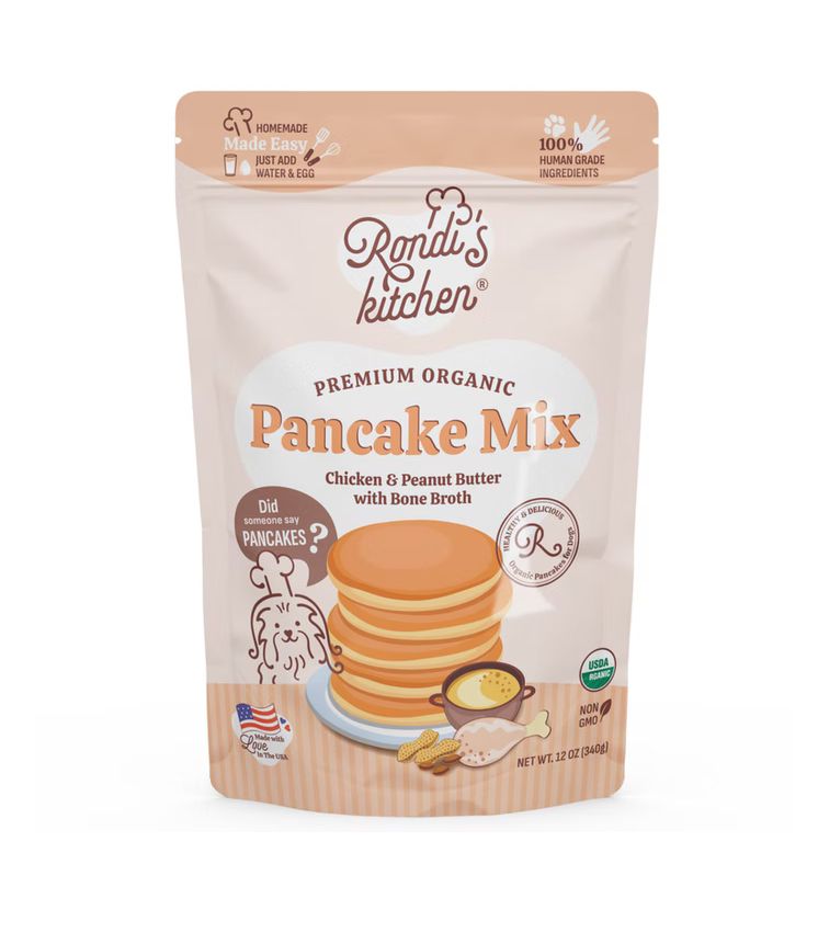 Chicken &amp; Peanut Butter Pancake Mix - Rondi’s Kitchen