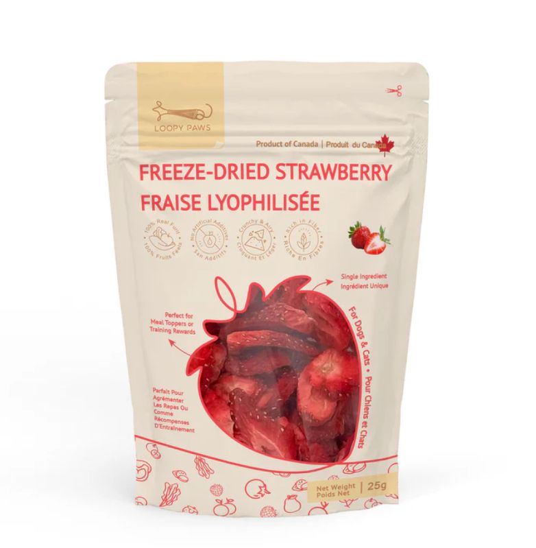 Freeze-Dried Strawberry - Loopy Paws
