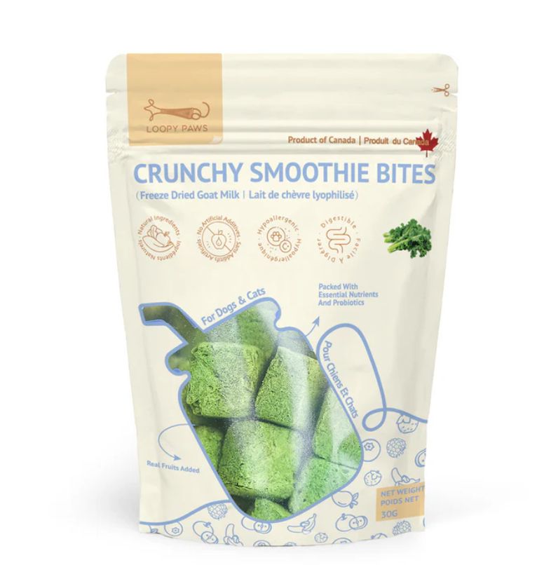 Kale Smoothie Bites - Loopy Paws