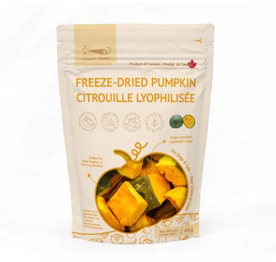 Freeze-Dried Pumpkin - Loopy Paws Freeze-Dried Pumpkin - Loopy Paws