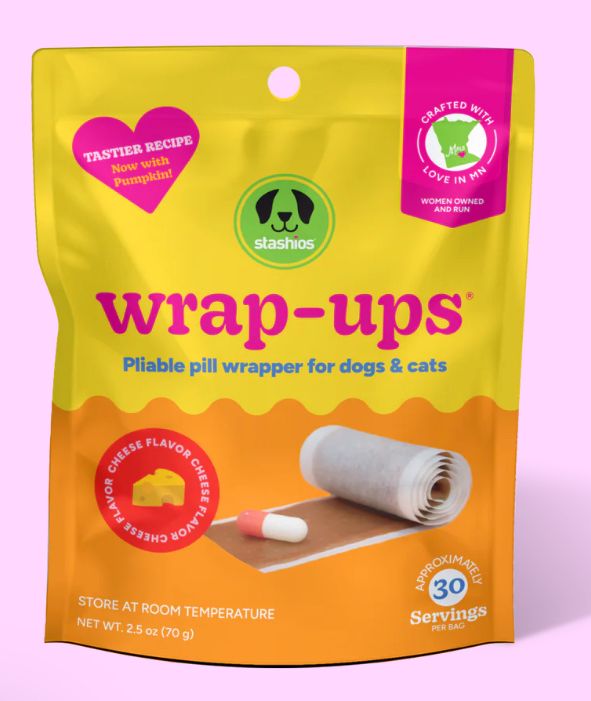 Cheese Flavour Pill Hiders - Wrap Ups