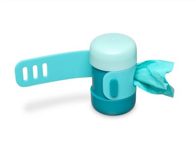 Poop Bag Dispenser w/ Silicone Strap - Messy Mutts Poop Bag Dispenser w/ Silicone Strap - Messy Mutts