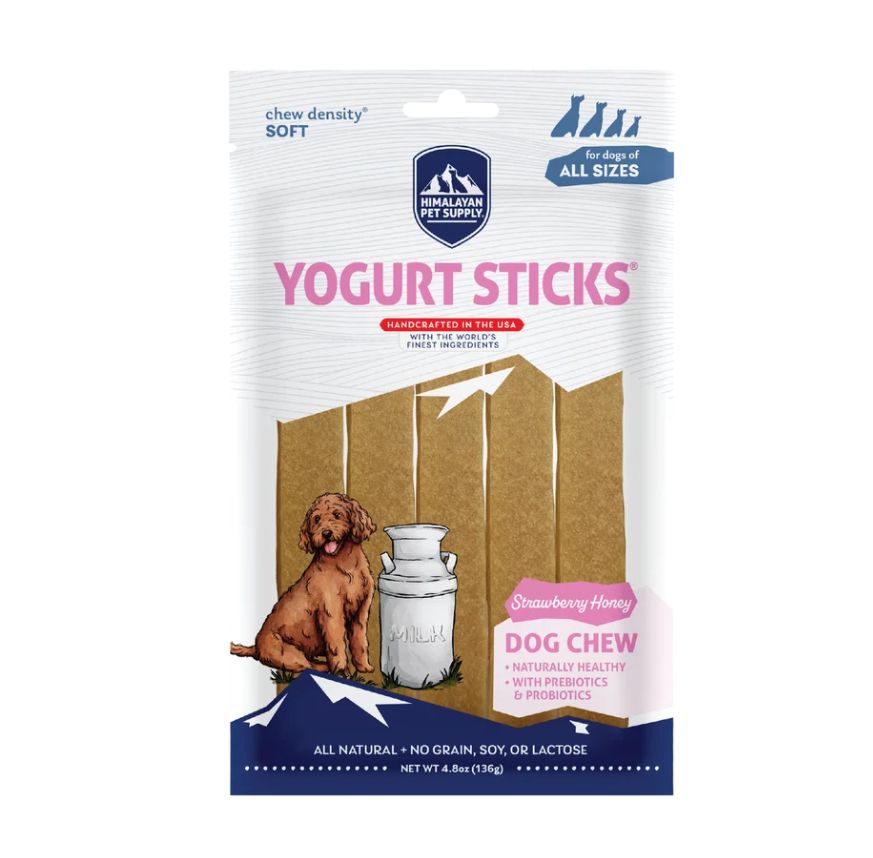Himalayan Dog Chew Yogurt Sticks - Strawberry Honey Himalayan Dog Chew Yogurt Sticks - Strawberry Honey