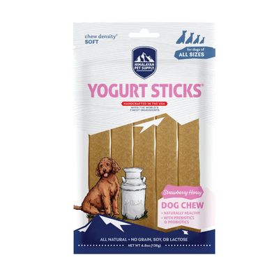 Himalayan Dog Chew Yogurt Sticks - Strawberry Honey Himalayan Dog Chew Yogurt Sticks - Strawberry Honey