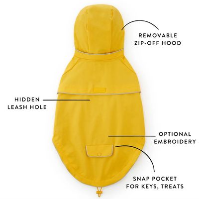 Yellow Reflective Rain Jacket - FD