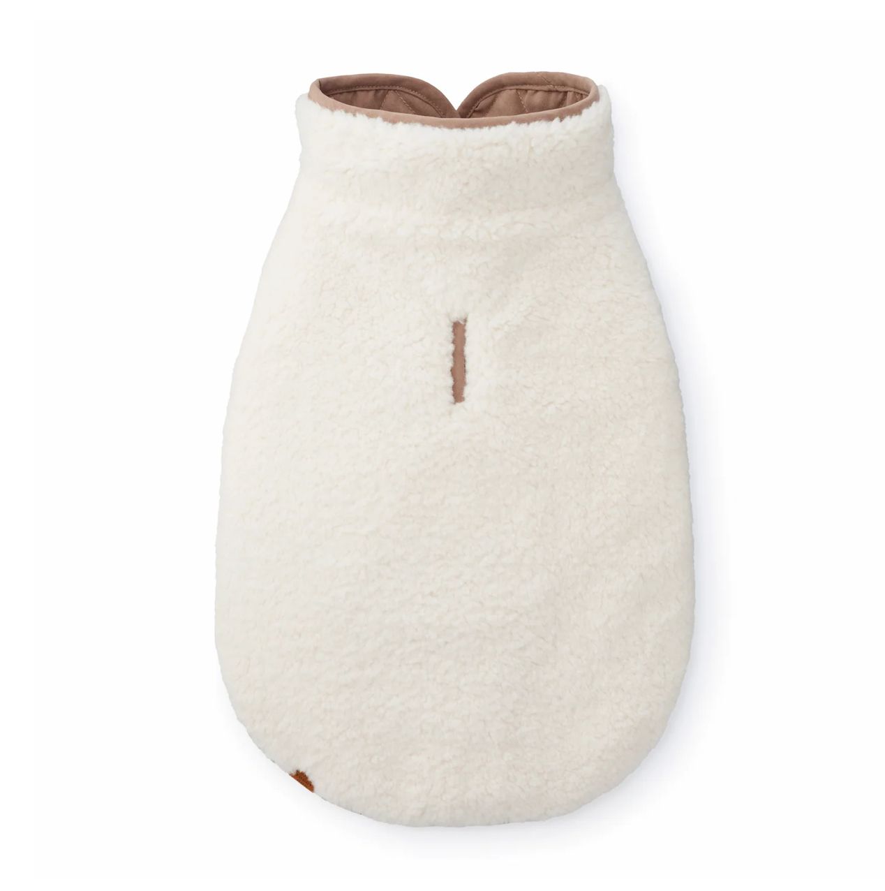 Fawn Sherpa-Lined Reversible Dog Jacket - FD Fawn Sherpa-Lined Reversible Dog Jacket - FD