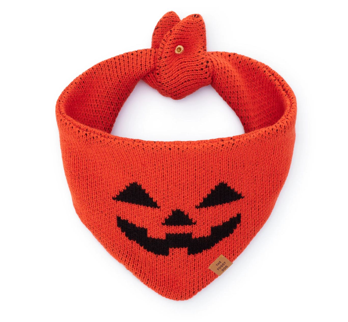 Jack O'Lantern Knit Bandana - FD