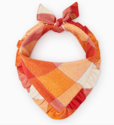Pumpkin Spice Plaid Bandana - FD Pumpkin Spice Plaid Bandana - FD