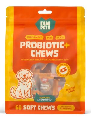 Digestive Health Soft Chews - FAMPET Digestive Health Soft Chews - FAMPET