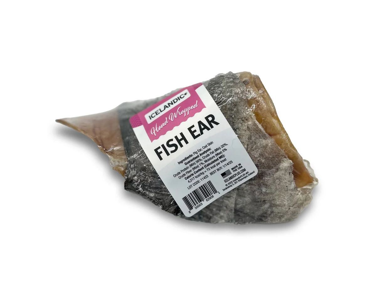 Pig Ear Wrapped in Cod Skin - Icelandic Pig Ear Wrapped in Cod Skin - Icelandic
