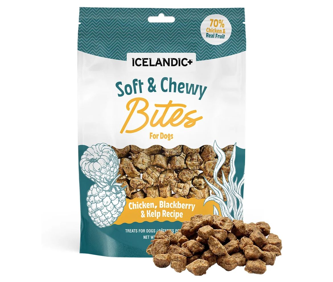 Chicken &amp; Blackberry Soft &amp; Chewy Bites - Icelandic