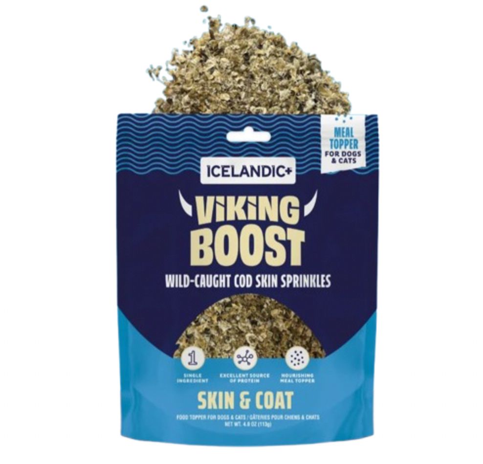 Viking Boost Cod Skin Food Topper - Icelandic Viking Boost Cod Skin Food Topper - Icelandic