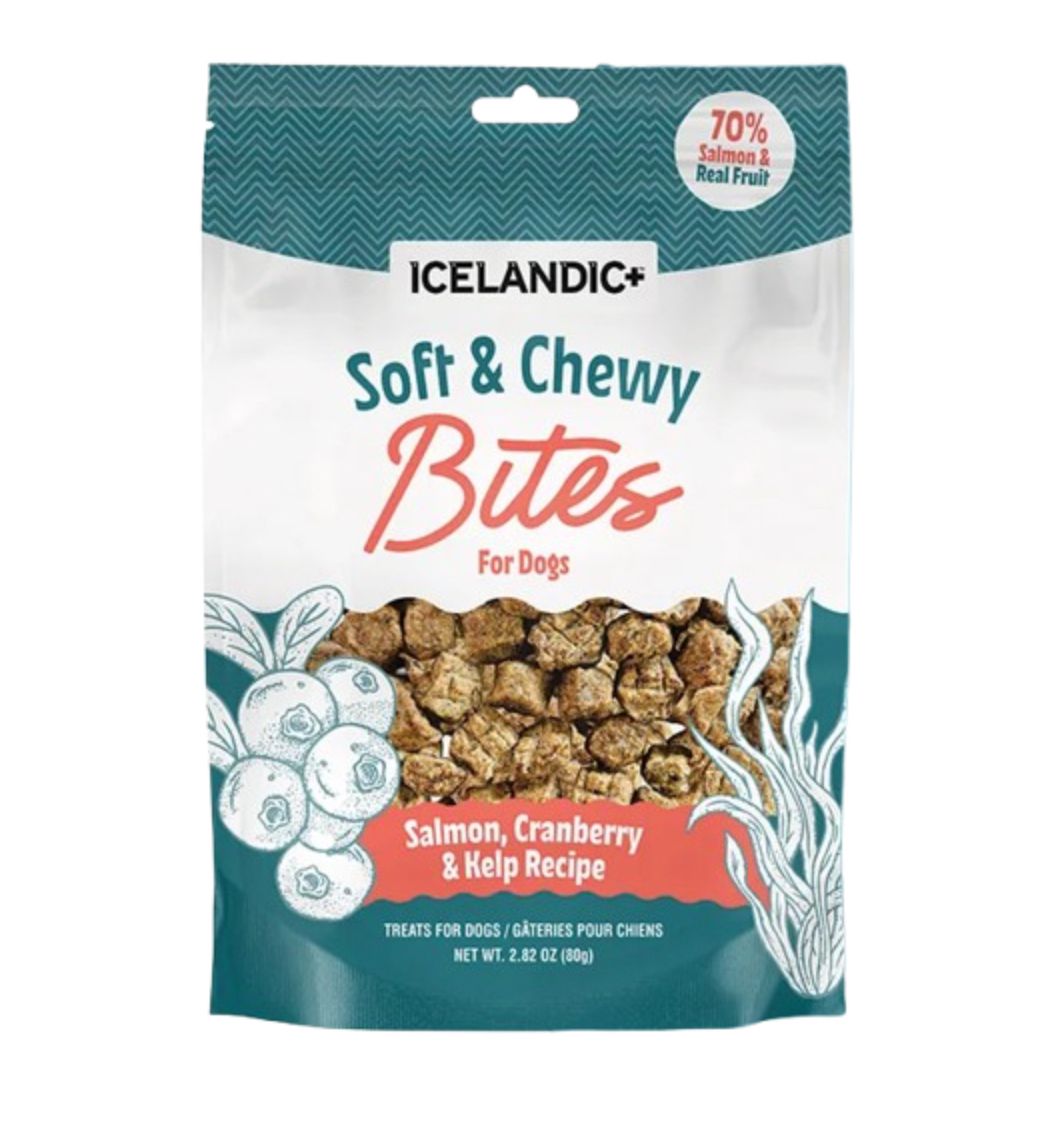 Salmon & Cranberry Soft & Chewy Bites - Icelandic Salmon & Cranberry Soft & Chewy Bites - Icelandic