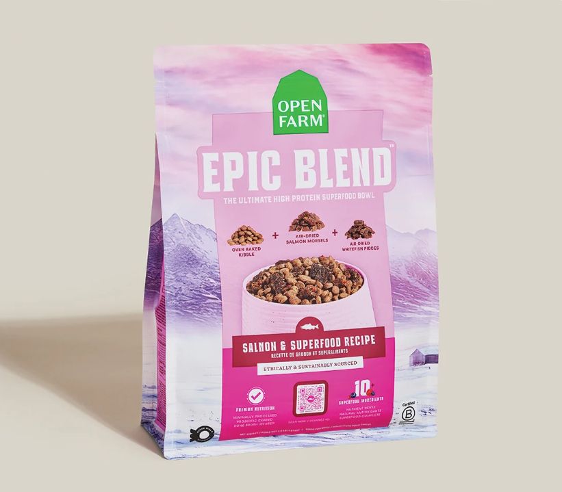 Epic Blend Salmon & Superfood Recipe - Open Farm Epic Blend Salmon & Superfood Recipe - Open Farm