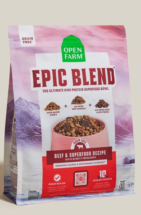 Epic Blend GF Beef &amp; Superfood Recipe-Open Farm