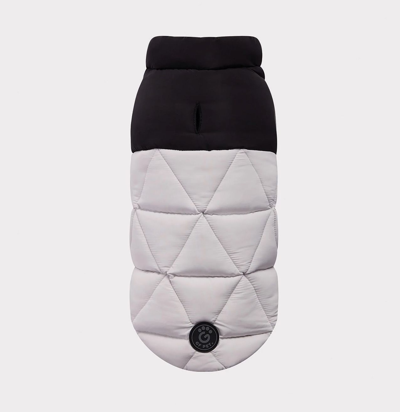 Black & Grey Diamond Puffer Jacket - GF Black & Grey Diamond Puffer Jacket - GF