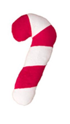 Candy Cane Toy 6" - S Candy Cane Toy 6" - S