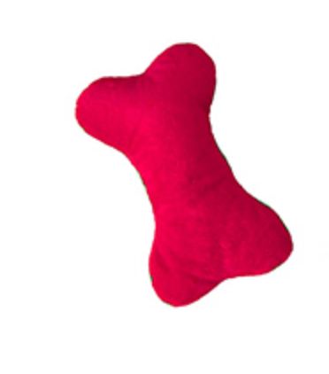 Red Dog Bone Toy 6" - S Red Dog Bone Toy 6" - S