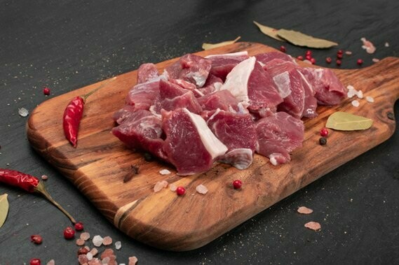 Lamb Diced Boneless (500g)