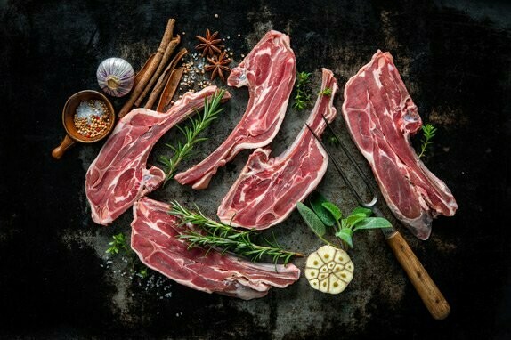 Lamb BBQ 8 kg box