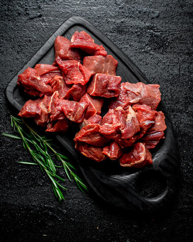 Diced Beef MSA Extra Lean Diced Beef MSA Extra Lean