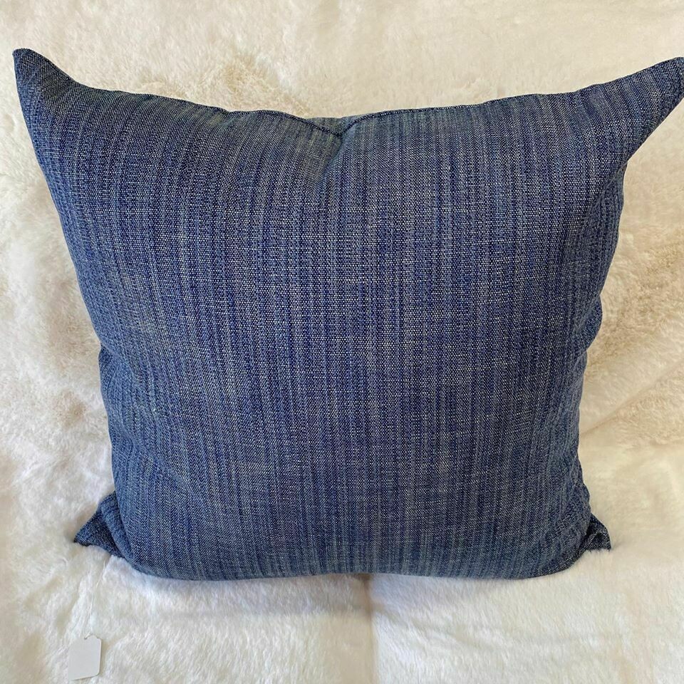 Solid Midnight Blue Outdoor Pillow