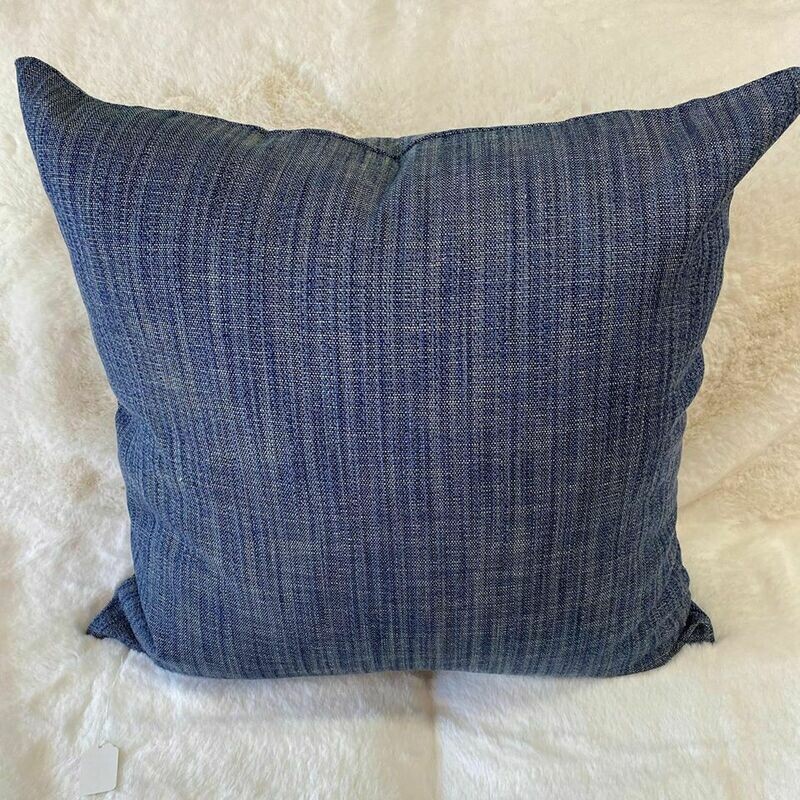 Solid Midnight Blue Outdoor Pillow