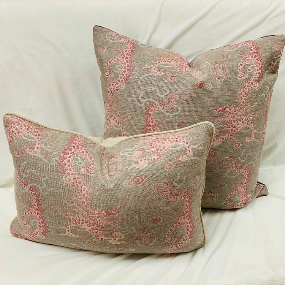 Dragon Pillow &amp; Lumbar