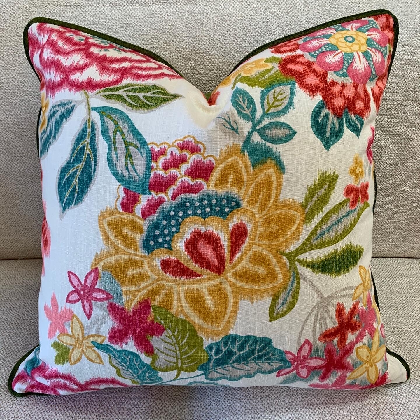 Spring Floral Pillow