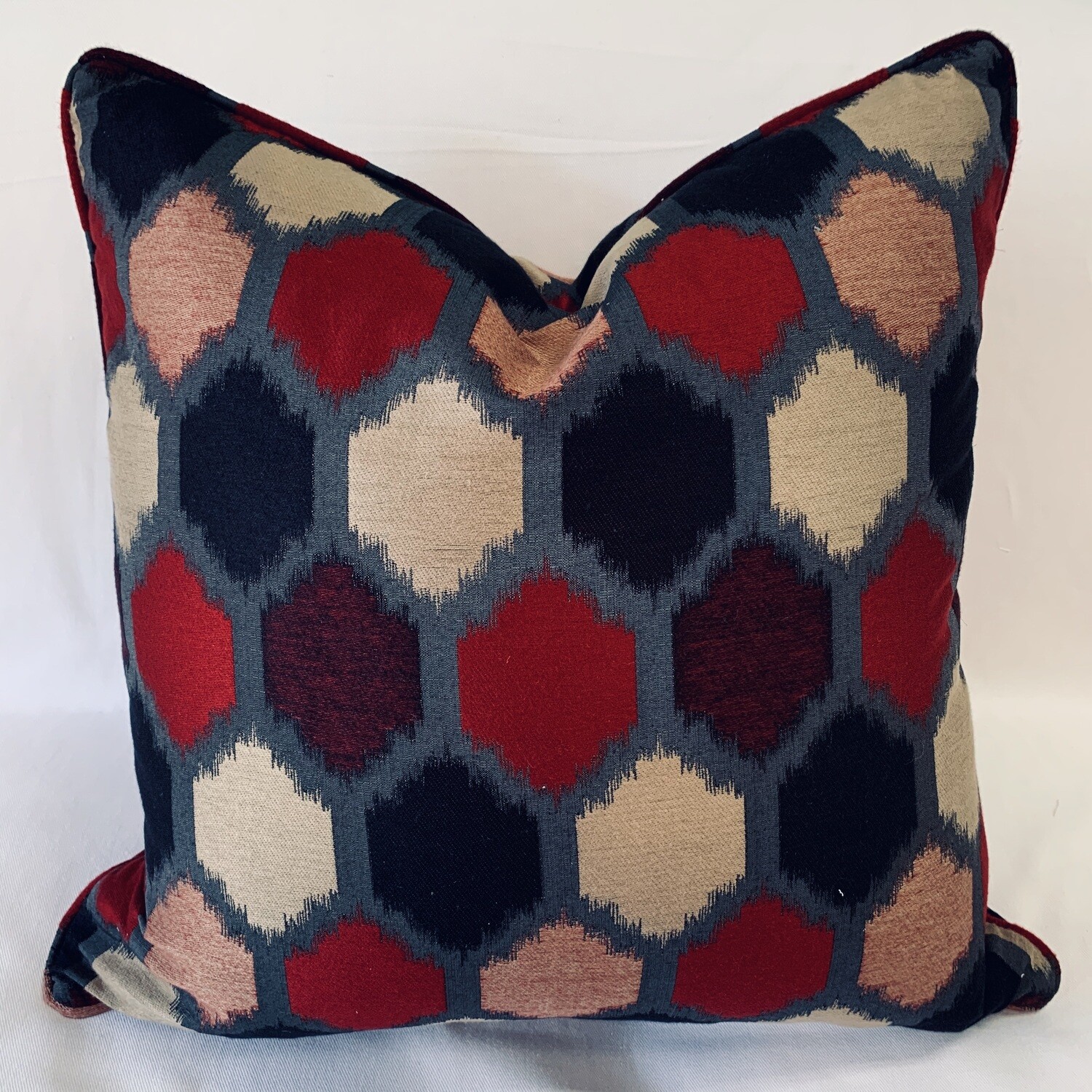 Hexagonal Pattern Pillow