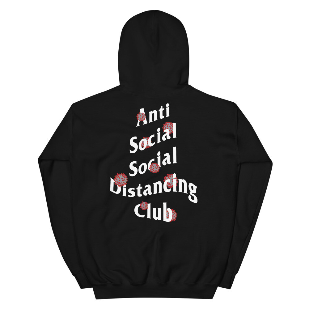 Anti social social distancing hoodie new arrivals