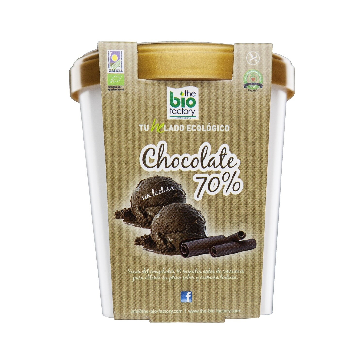 HELADO VEGANO ECOLÓGICO DE CHOCOLATE 70% 480 ML (Envío gratuito) HELADO VEGANO ECOLÓGICO DE CHOCOLATE 70% 480 ML (Envío gratuito)