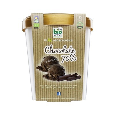 HELADO VEGANO ECOLÓGICO DE CHOCOLATE 70% 480 ML (Envío gratuito) HELADO VEGANO ECOLÓGICO DE CHOCOLATE 70% 480 ML (Envío gratuito)
