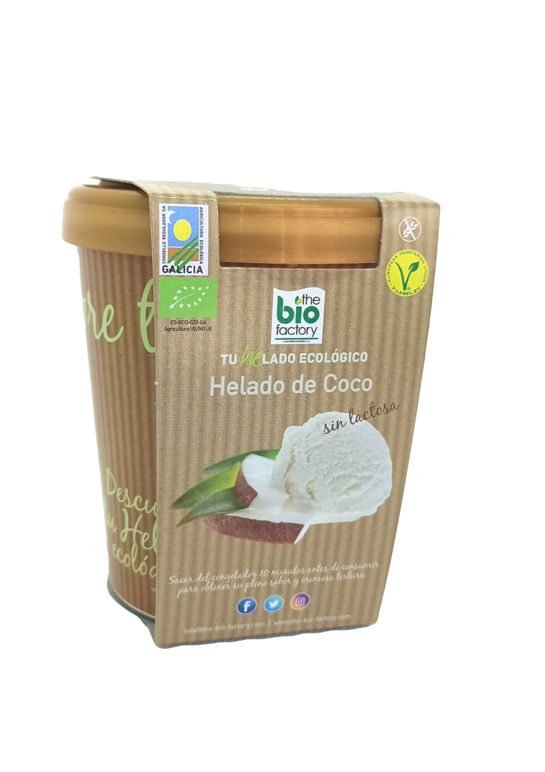 HELADO VEGANO ECOLÓGICO DE COCO 480 ML (Envío gratuito) HELADO VEGANO ECOLÓGICO DE COCO 480 ML (Envío gratuito)