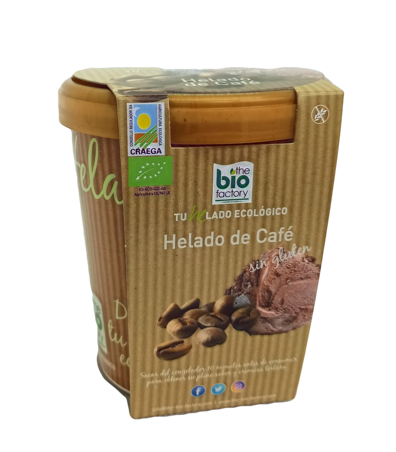 HELADO ECOLÓGICO DE CAFÉ 480 ML (Envío gratuito) HELADO ECOLÓGICO DE CAFÉ 480 ML (Envío gratuito)