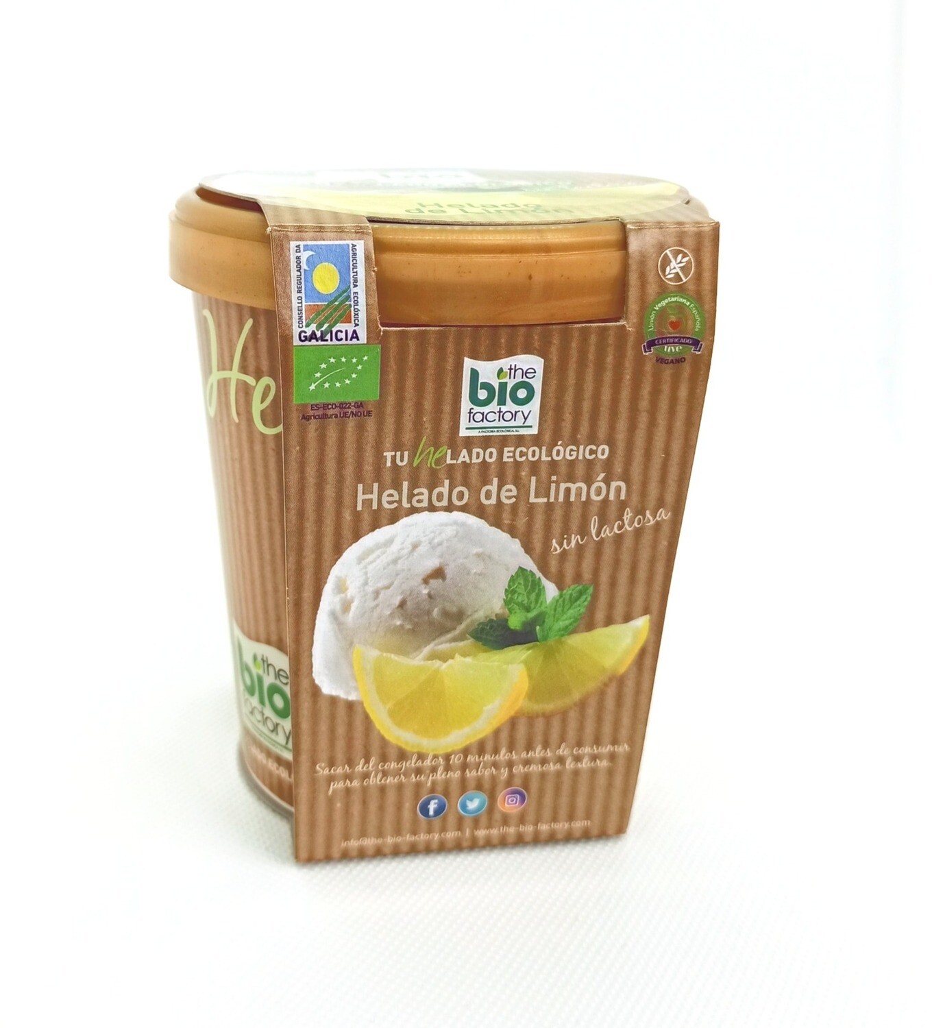 HELADO VEGANO ECOLÓGICO DE LIMON 480 ML (Envío gratuito) HELADO VEGANO ECOLÓGICO DE LIMON 480 ML (Envío gratuito)