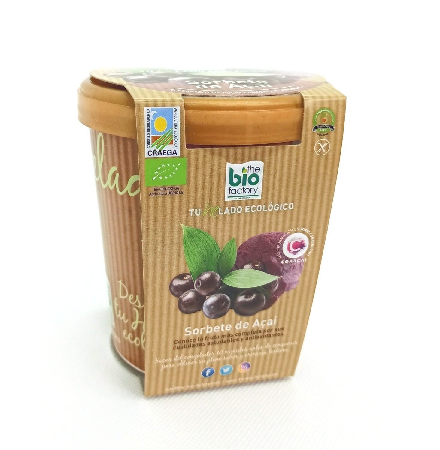 HELADO VEGANO ECOLÓGICO DE ACAI 480 ML (Envío gratuito) HELADO VEGANO ECOLÓGICO DE ACAI 480 ML (Envío gratuito)