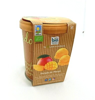 HELADO VEGANO ECOLÓGICO DE MANGO 480 ML (Envío gratuito) HELADO VEGANO ECOLÓGICO DE MANGO 480 ML (Envío gratuito)