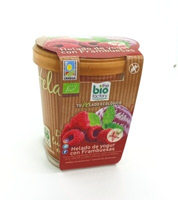 HELADO ECOLÓGICO DE YOGUR CON FRAMBUESAS 480 ML (Envío gratuito) HELADO ECOLÓGICO DE YOGUR CON FRAMBUESAS 480 ML (Envío gratuito)