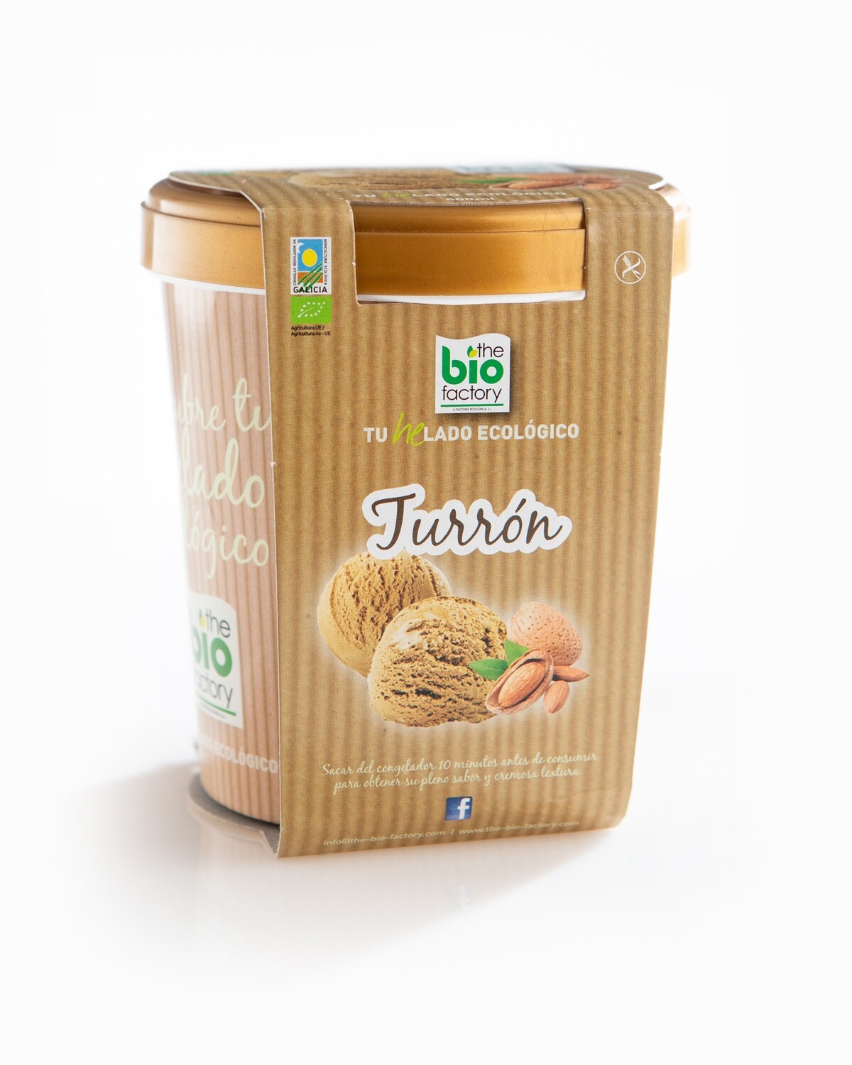 HELADO ECOLÓGICO DE TURRON 480 ML (Envío gratuito) HELADO ECOLÓGICO DE TURRON 480 ML (Envío gratuito)
