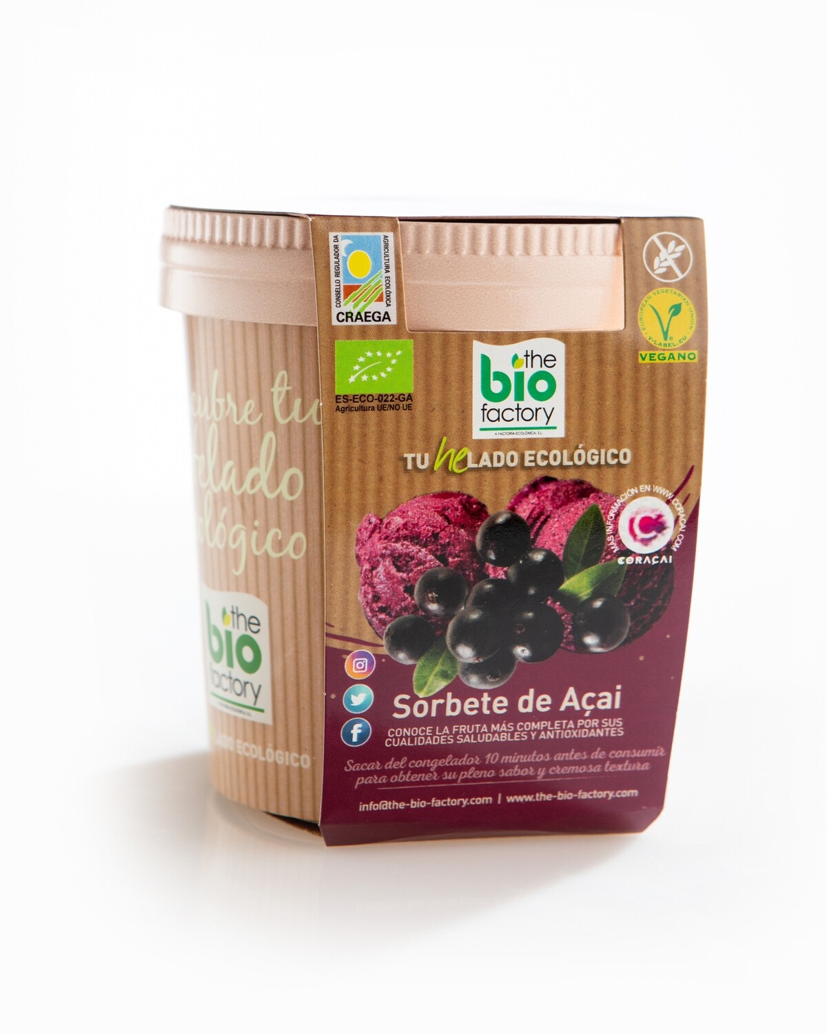 HELADO VEGANO ECOLÓGICO DE ACAI 480 ML (Envío gratuito) HELADO VEGANO ECOLÓGICO DE ACAI 480 ML (Envío gratuito)